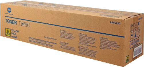 Konica Minolta Original A3VU250 / TN711Y  bis zu 31500 Seiten