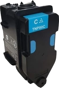 Original Konica Minolta AAJW452 / TNP-80C Toner Cyan bis zu 9000 Seiten
