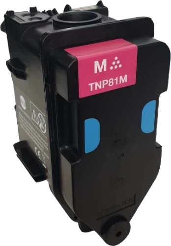 Original Konica Minolta AAJW351 / TNP-81M Toner Magenta bis zu 9000 Seiten