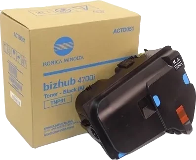 Original Konica Minolta ACTD051 / TNP-91 Toner Schwarz bis zu 20000 Seiten