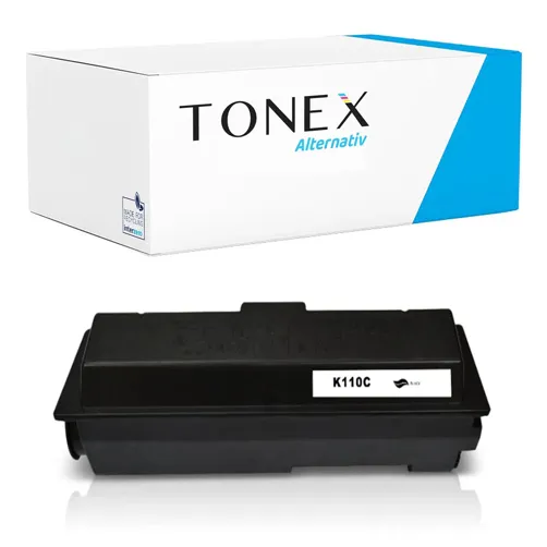TONEX alternativ für Kyocera TK-110BK / 1T02FV0DE0 Toner Schwarz bis zu 6000 Seiten