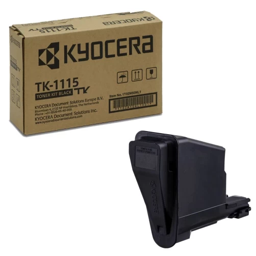 Kyocera Original TK-1115 / 1T02M50NL0 Tonerkartusche Schwarz bis zu 1600 Seiten