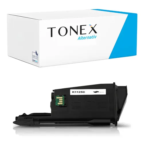 TONEREXPERT Premium Kompatibel für Kyocera TK-1125BK / 1T02M70NL0 Tonerkartusche Schwarz bis zu 2100 Seiten