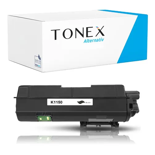 TONEREXPERT Premium Kompatibel für Kyocera TK-1150 / 1T02RV0NL0 Tonerkartusche Schwarz bis zu 3000 Seiten