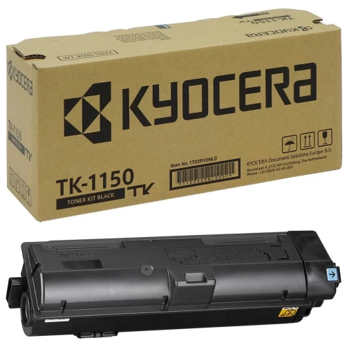 Original Kyocera TK-1150 / 1T02RV0NL0 Toner Schwarz bis zu 3000 Seiten