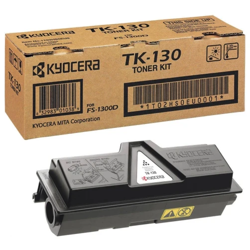 Original Kyocera TK-130 / 1T02HS0EUC Toner Schwarz bis zu 7200 Seiten