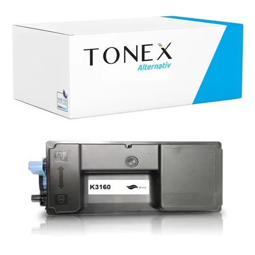 TONEX alternativ für Kyocera TK-3160BK / 1T02T90NL0 Toner Schwarz bis zu 12500 Seiten