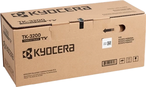 Original Kyocera TK-3200 / 1T02X90NL0 Toner Schwarz bis zu 40000 Seiten