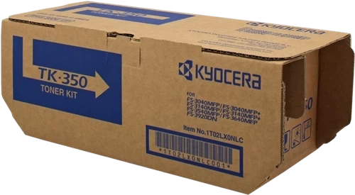 Kyocera Original TK-350 / 1T02LX0NLC Tonerkartusche Schwarz bis zu 15000 Seiten