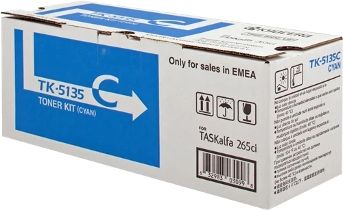 Original Kyocera TK-5135 / 1T02PACNL0 Toner Cyan bis zu 5000 Seiten