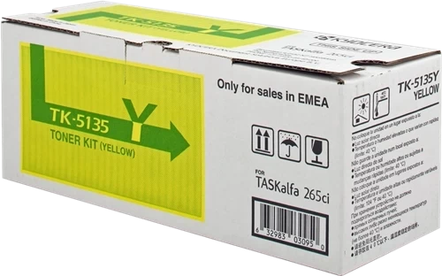 Original Kyocera TK-5135 / 1T02PAANL0 Toner Gelb bis zu 5000 Seiten