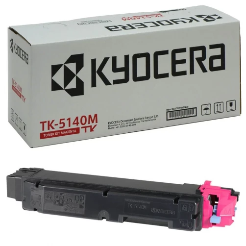 Kyocera Original TK-5140M / 1T02NRBNL0 Tonerkartusche Magenta bis zu 5000 Seiten