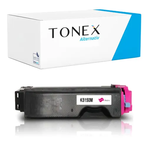 TONEREXPERT Premium Kompatibel für Kyocera TK-5150M / 1T02NSBNL0 Tonerkartusche Magenta bis zu 10000 Seiten