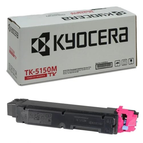 Kyocera Original TK-5150M / 1T02NSBNL0 Tonerkartusche Magenta bis zu 10000 Seiten