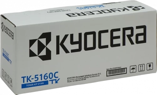 Original Kyocera TK-5160 / 1T02NTCNL0 Toner Cyan bis zu 12000 Seiten