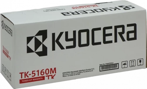 Kyocera Original TK-5160 / 1T02NTBNL0 Tonerkartusche Magenta bis zu 12000 Seiten