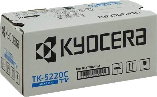 Kyocera Original TK-5220C / 1T02R9CNL1 Tonerkartusche Cyan bis zu 1200 Seiten