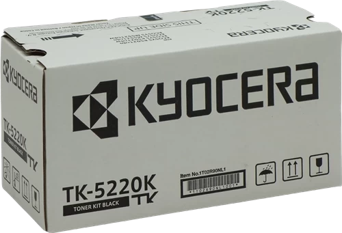 Kyocera Original TK-5220K / 1T02R90NL1 Tonerkartusche Schwarz bis zu 1200 Seiten