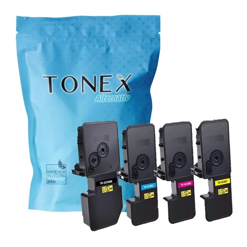 TONEREXPERT Premium Kompatibel für Kyocera TK-5230 Tonerkartusche Multicolor bis zu 2600 Seiten 4er-Pack