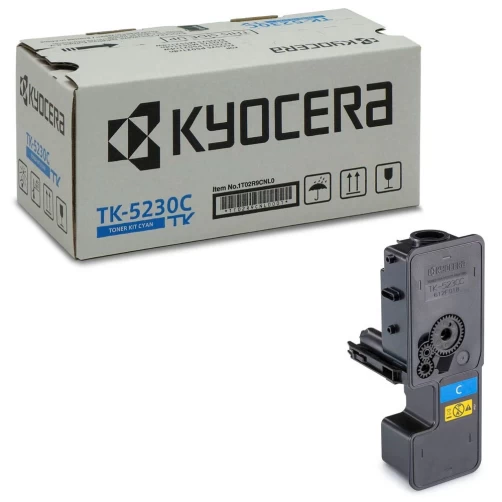 Kyocera Original TK-5230C / 1T02R9CNL0 Tonerkartusche Cyan bis zu 2200 Seiten
