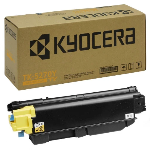 Kyocera Original TK-5270 / 1T02TVANL0 Tonerkartusche Gelb bis zu 6000 Seiten