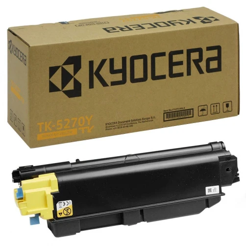 Original Kyocera TK-5270 / 1T02TVANL0 Toner Gelb bis zu 6000 Seiten