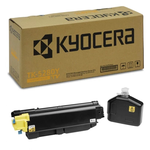 Kyocera Original TK-5280 / 1T02TWANL0 Tonerkartusche Gelb bis zu 11000 Seiten