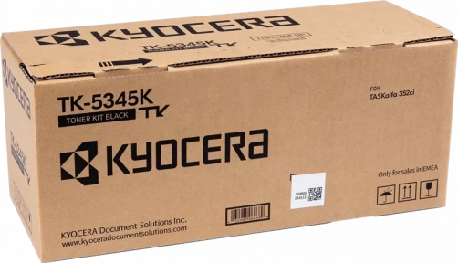 Kyocera Original TK-8345K / 1T02L70NL0 Tonerkartusche Schwarz bis zu 20000 Seiten