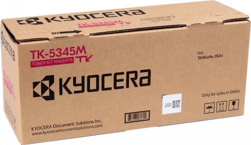 Kyocera Original TK-8345M / 1T02L7BNL1 Tonerkartusche Magenta bis zu 12000 Seiten
