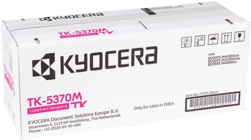 Kyocera Original TK-5370M / 1T02YJBNL0 Tonerkartusche Magenta bis zu 5000 Seiten
