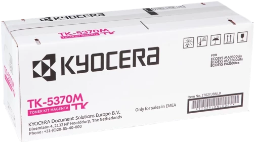 Original Kyocera TK-5370M / 1T02YJBNL0 Toner Magenta bis zu 5000 Seiten