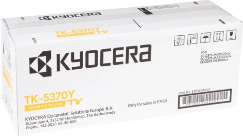Kyocera Original TK-5370Y / 1T02YJANL0 Tonerkartusche Gelb bis zu 5000 Seiten