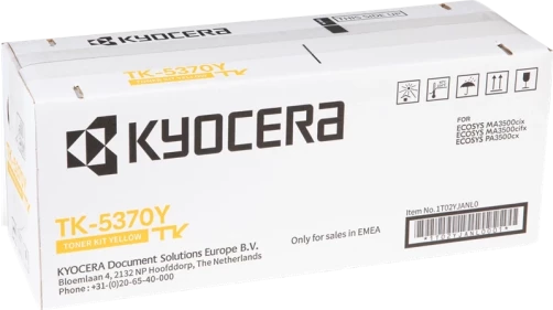 Original Kyocera TK-5370Y / 1T02YJANL0 Toner Gelb bis zu 5000 Seiten