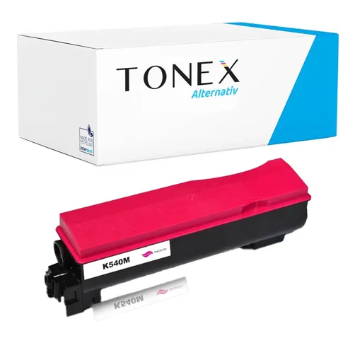 TONEREXPERT Premium Kompatibel für Kyocera TK-540M / 1T02HLBEU0 Tonerkartusche Magenta bis zu 5000 Seiten