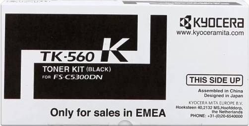 Original Kyocera TK-560K / 1T02HN0EU0 Toner Schwarz bis zu 12000 Seiten