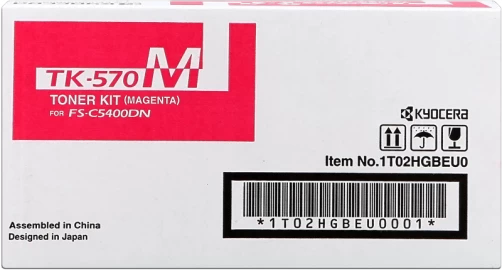 Kyocera Original TK-570 / 1T02HGBEU0 Tonerkartusche Magenta bis zu 12000 Seiten