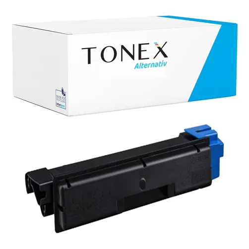 TONEREXPERT Premium Kompatibel für Kyocera TK-580C / 1T02KTCNL0 Tonerkartusche Cyan bis zu 2800 Seiten