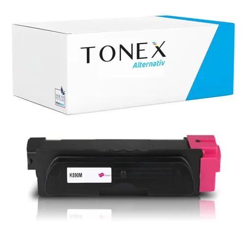 TONEREXPERT Premium Kompatibel für Kyocera TK-590M / 1T02KVBNL0 Tonerkartusche Magenta bis zu 5000 Seiten