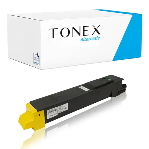 TONEX alternativ für Kyocera TK-8115Y / 1T02P3ANL0 Toner Gelb bis zu 6000 Seiten