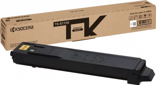 Kyocera Original TK-8115 / 1T02P30NL0 Tonerkartusche Schwarz bis zu 12000 Seiten