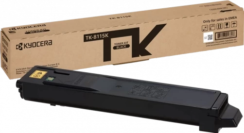 Original Kyocera TK-8115 / 1T02P30NL0 Toner Schwarz bis zu 12000 Seiten