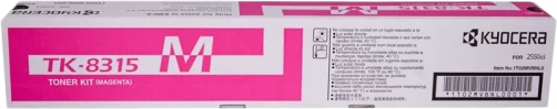 Original Kyocera TK-8315 / 1T02MVBNL0 Toner Magenta bis zu 6000 Seiten