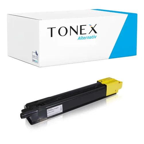 TONEREXPERT Premium Kompatibel für Kyocera TK-8325Y / 1T02NPANL0 Tonerkartusche Gelb bis zu 12000 Seiten