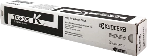 Original Kyocera TK-8325 / 1T02NP0NL0 Toner Schwarz bis zu 18000 Seiten