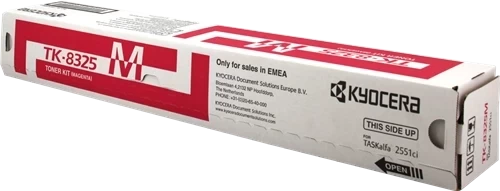 Original Kyocera TK-8325 / 1T02NPBNL0 Toner Magenta bis zu 12000 Seiten