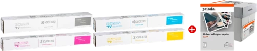 Original Kyocera TK-8365 MCVP Toner Schwarz Cyan Magenta Gelb bis zu 61000 Seiten