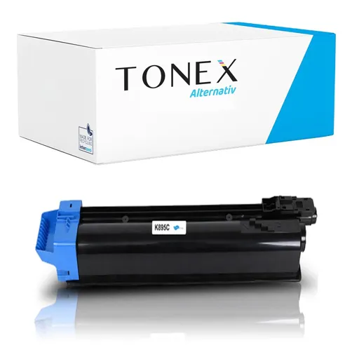 TONEX alternativ für Kyocera TK-895C / 1T02K0CNL0 Toner Cyan bis zu 6000 Seiten
