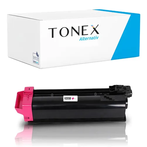 TONEREXPERT Premium Kompatibel für Kyocera TK-895M / 1T02K0BNL0 Tonerkartusche Magenta bis zu 6000 Seiten