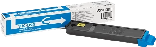 Original Kyocera TK-895C / 1T02K0CNL0 Toner Cyan bis zu 6000 Seiten
