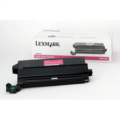 Lexmark Original 12N0769M Tonerkartusche Magenta bis zu 14000 Seiten
